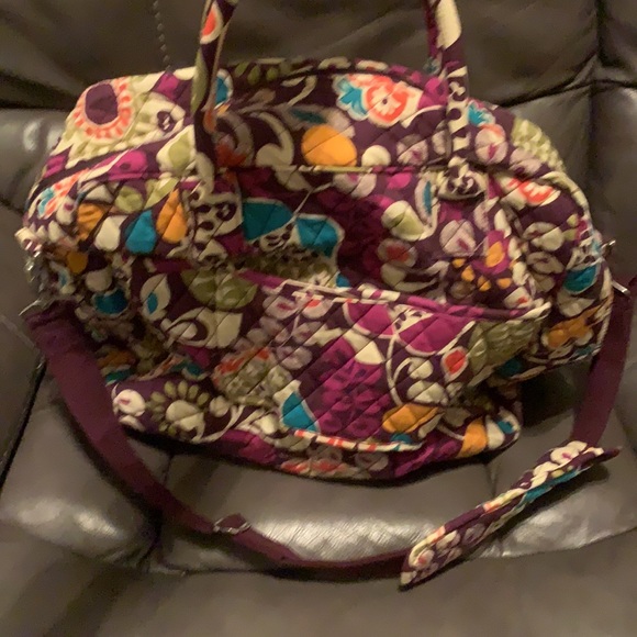 Large Vera Bradley Travel Tote - Picture 2 of 4